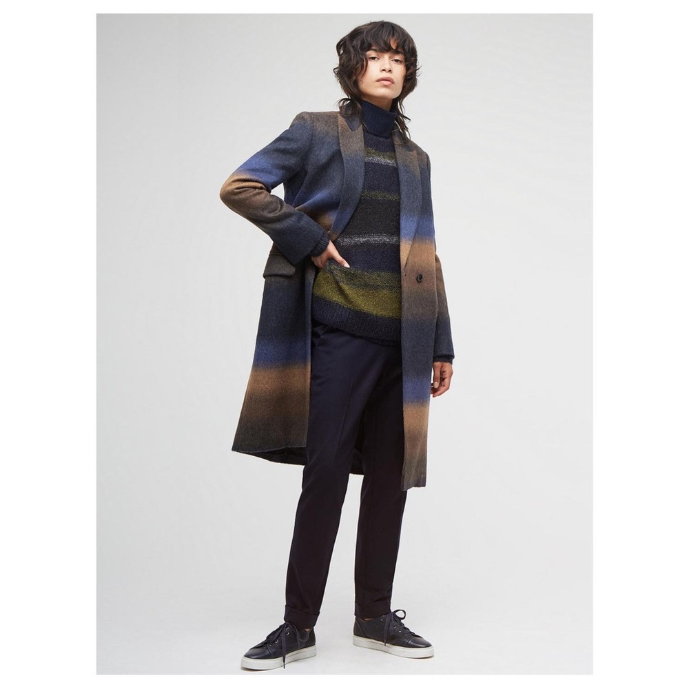 Jigsaw Wool Ombré Coat